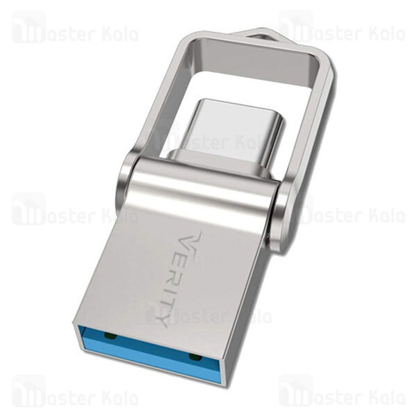 فلش مموری 128 گیگابایت Type-c وریتی Verity O512 USB 3.0 با قابلیت OTG